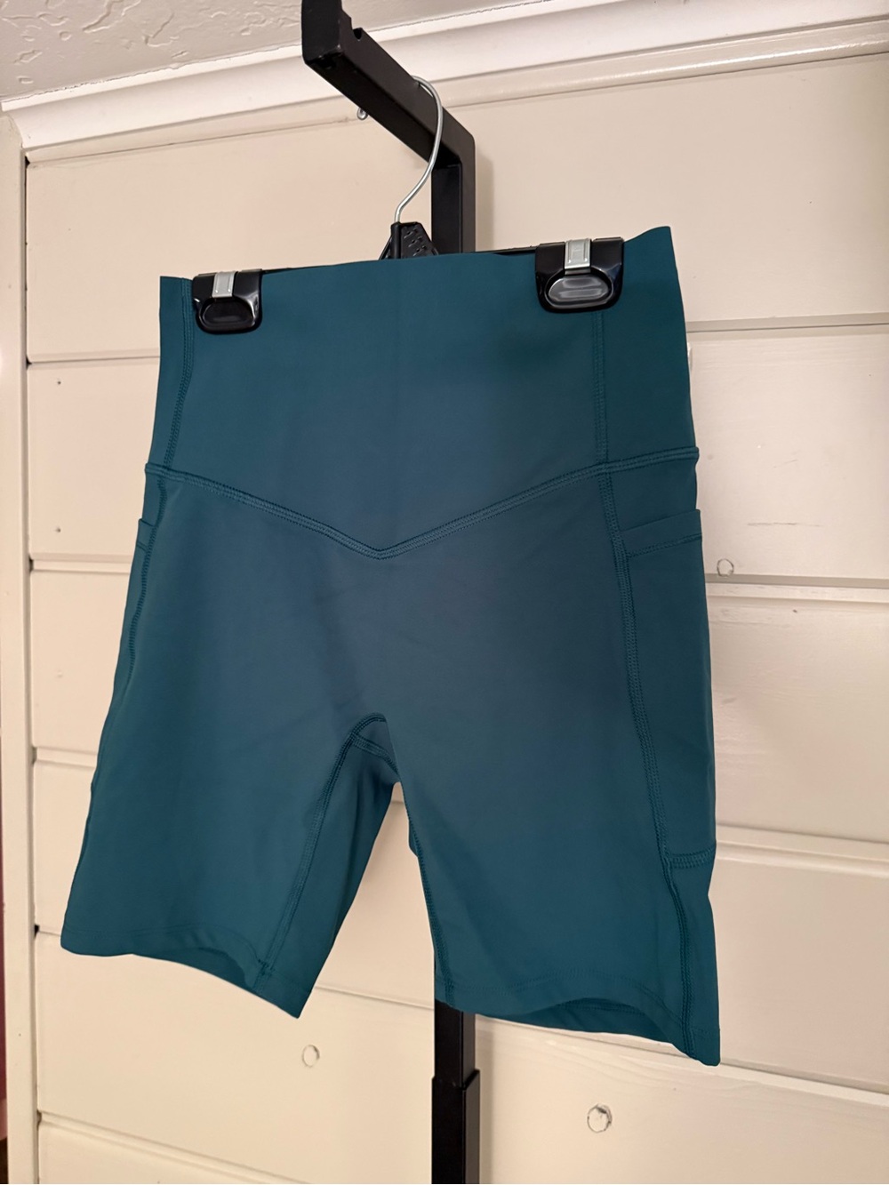 HALARA Teal High-Rise Bike Shorts